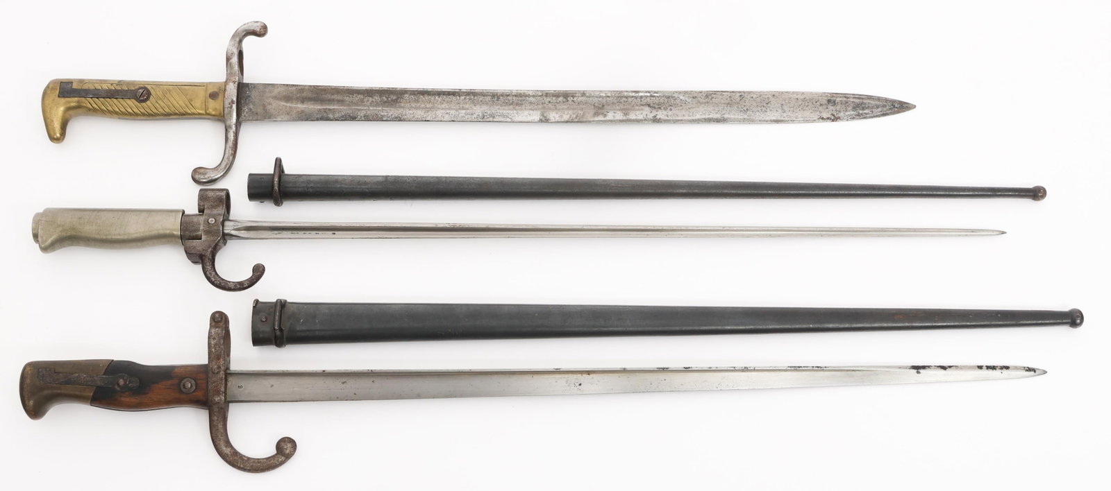 19th C. FRENCH M1874, M1886 & GERMAN 1871 BAYONETS (1 of 18)