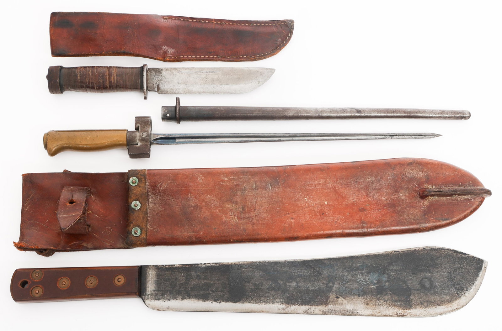 19th C. - WWII US, UK & FRENCH KNIFE & BAYONET (1 of 17)