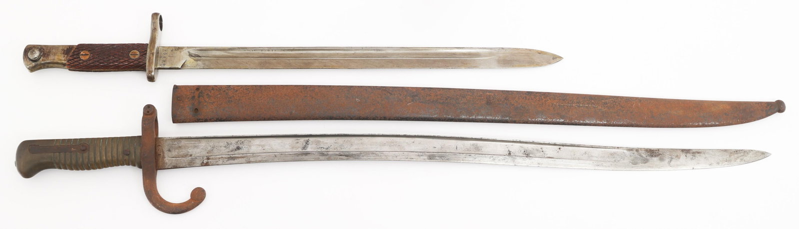 FRENCH M1866 CHASSEPOT & SPANISH M1913 BAYONETS (1 of 18)