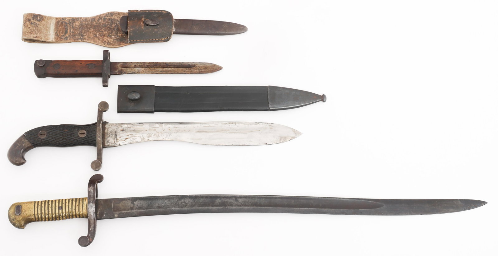 19th C. - WWII GERMAN, SPANISH & ITALIAN BAYONETS (1 of 17)