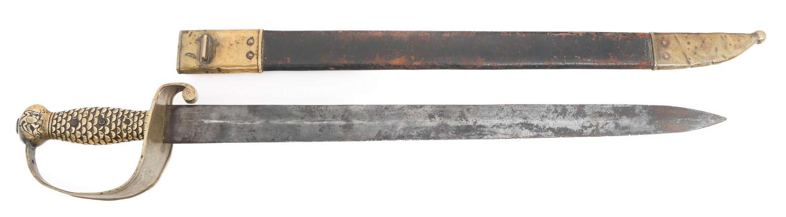 CIVIL WAR CONFEDERATE REARSENALED M1841 CUTLASS (1 of 17)
