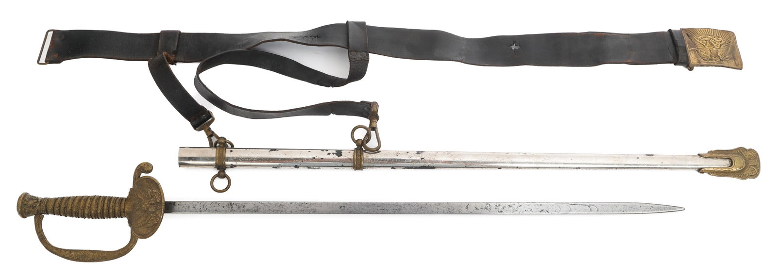 CIVIL WAR UNION CHILD DRESS SWORD & BELT (1 of 17)
