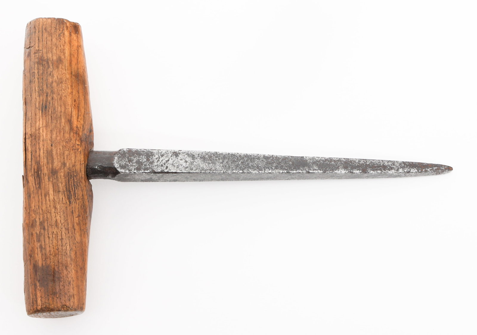 WOODEN HANDLE PUSH DAGGER - 2
