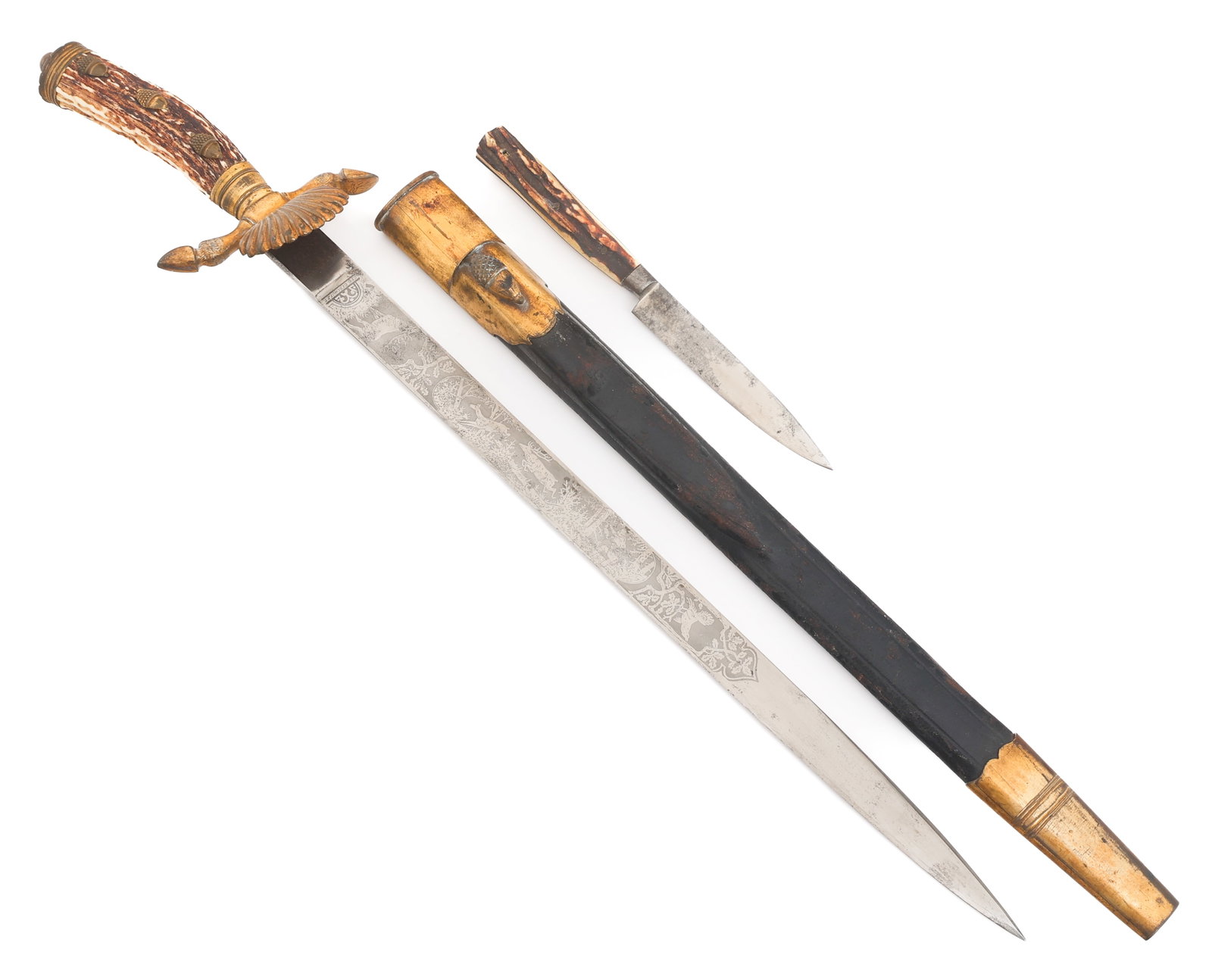IMPERIAL GERMAN HUNTING CUTLASS by EICKHORN (1 of 18)