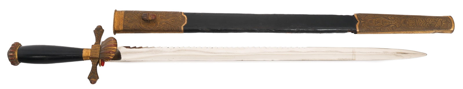 IMPERIAL GERMAN AUSTRIAN FIREFIGHTER SHORT SWORD (1 of 16)