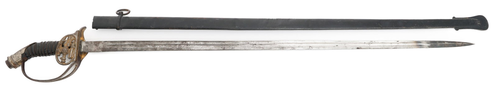 IMPERIAL GERMAN M1889 PRUSSIAN OFFICER SWORD (1 of 15)