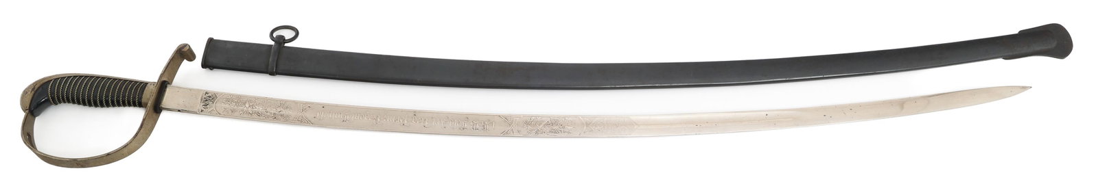 IMPERIAL GERMAN FIELD ARTILLERY DOVE HEAD SWORD (1 of 19)