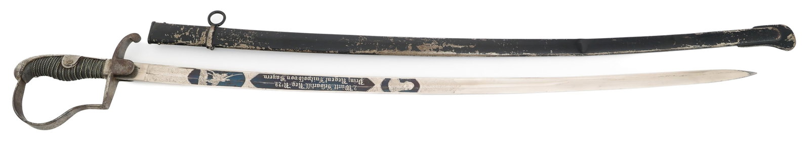 IMPERIAL GERMAN 29 FIELD ARTILLERY DOVE HEAD SWORD (1 of 20)