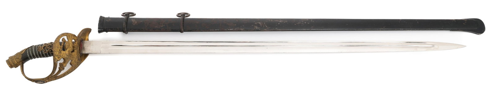 IMPERIAL GERMAN M1889 PRUSSIAN OFFICER SWORD (1 of 17)