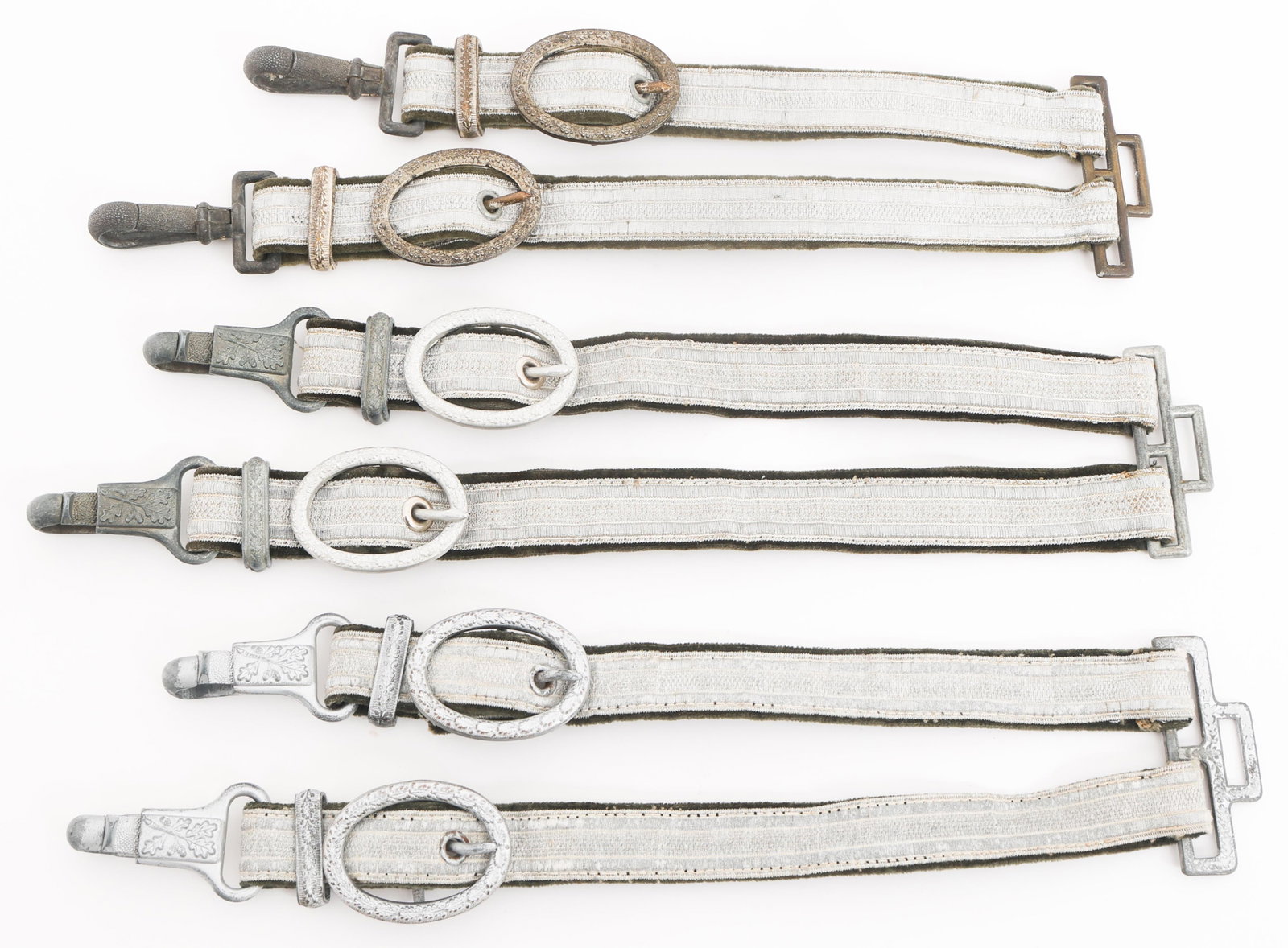 WWII GERMAN HEER DELUXE DAGGER HANGERS (1 of 8)