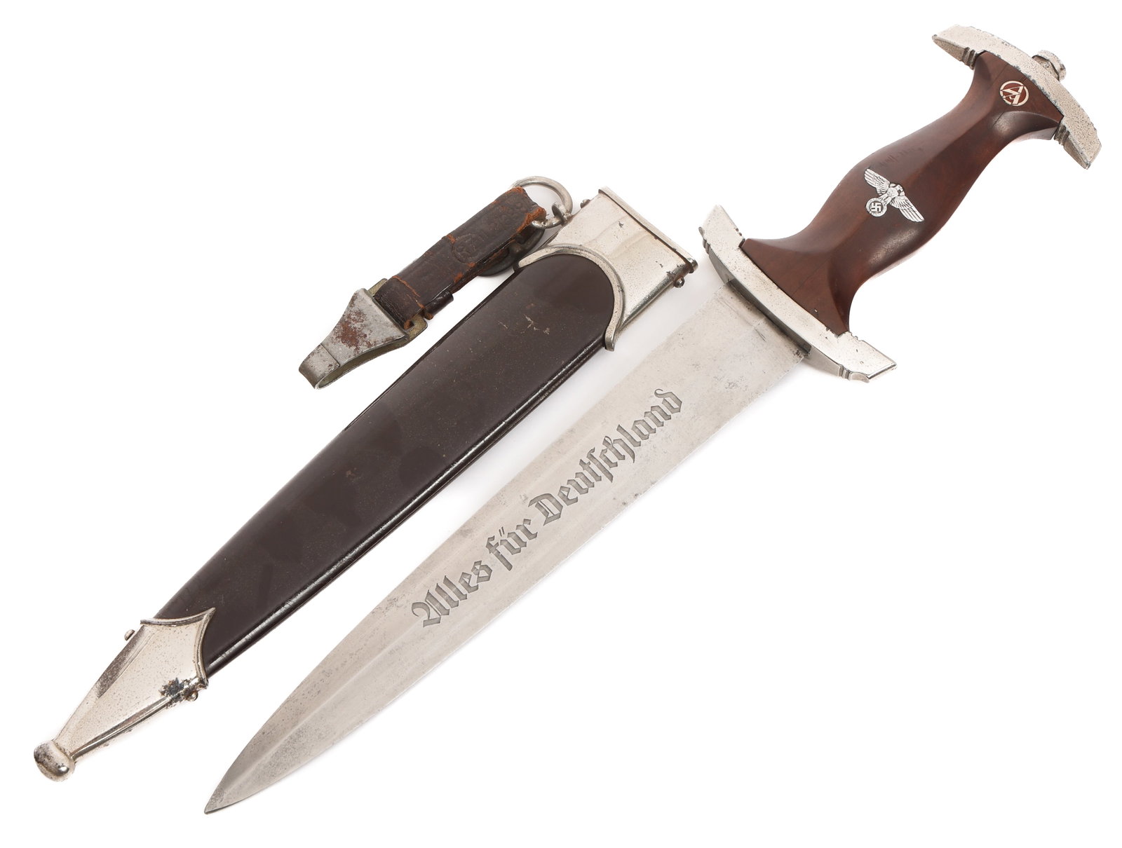 WWII GERMAN SA DRESS DAGGER by RZM M7/42 (1 of 20)