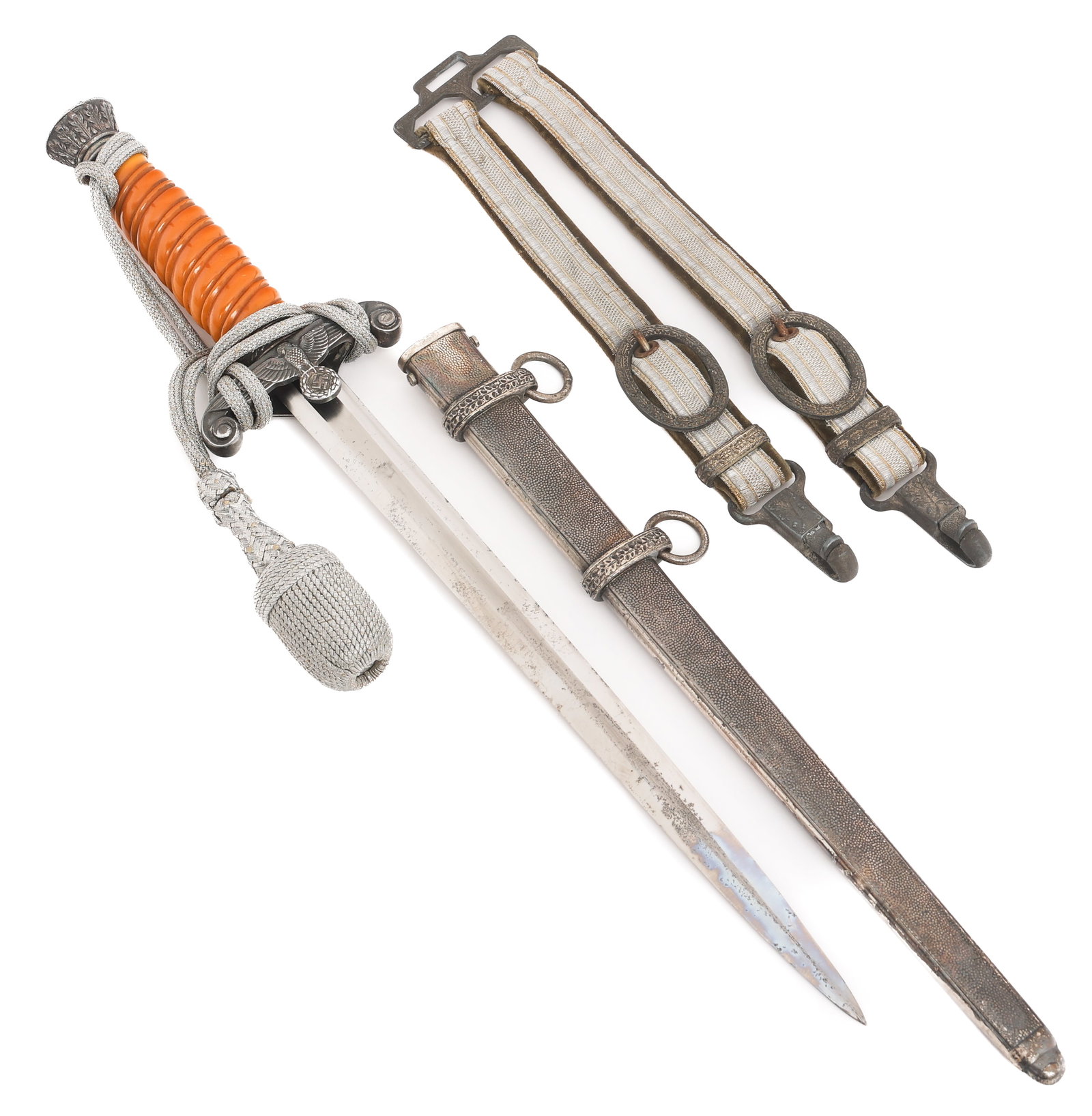 WWII GERMAN HEER M35 OFFICER DAGGER by ALCOSO (1 of 18)