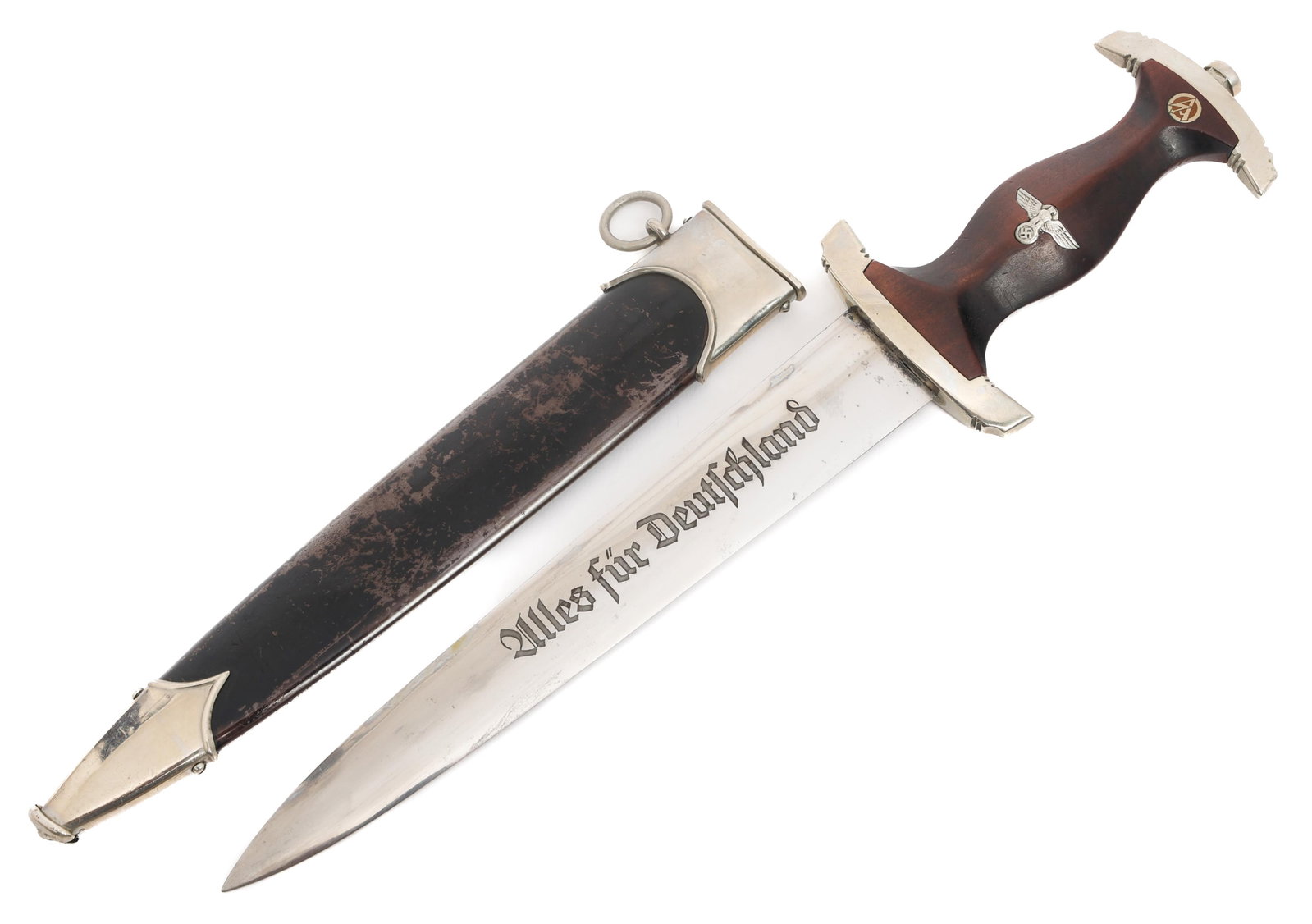 WWII GERMAN NSKK DRESS DAGGER by F DICK (1 of 19)