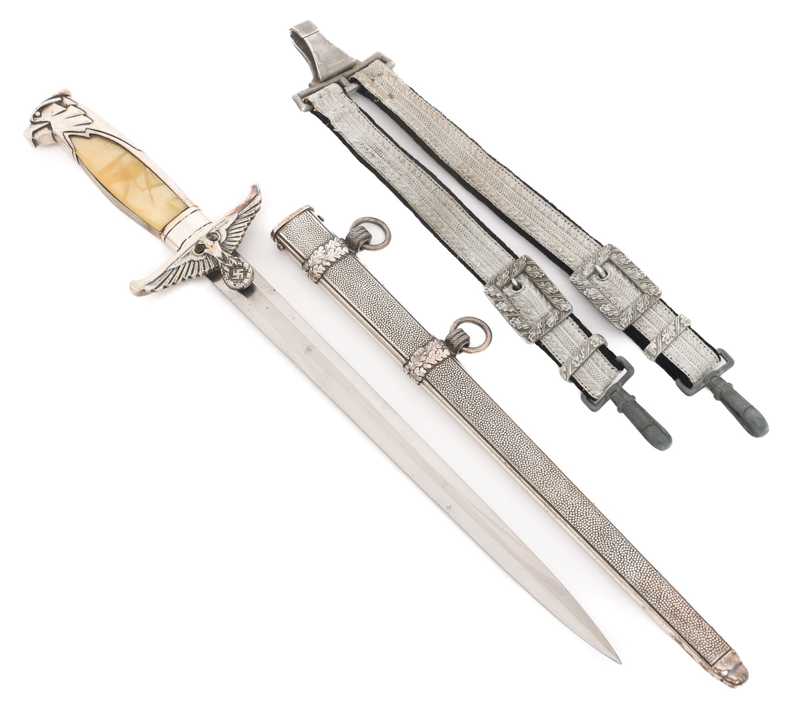 WWII GERMAN GOVERNMENT OFFICIAL DAGGER by ALCOSO (1 of 15)