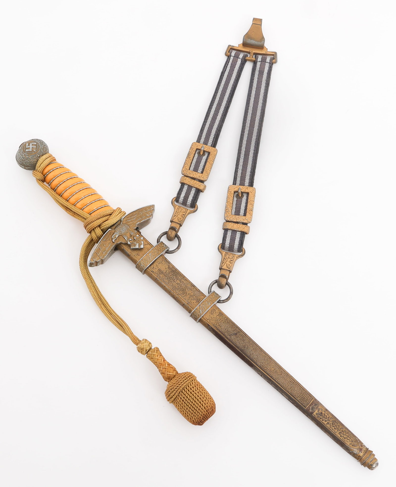 WWII GERMAN LUFTWAFFE GENERAL 2nd MODEL DAGGER - 2