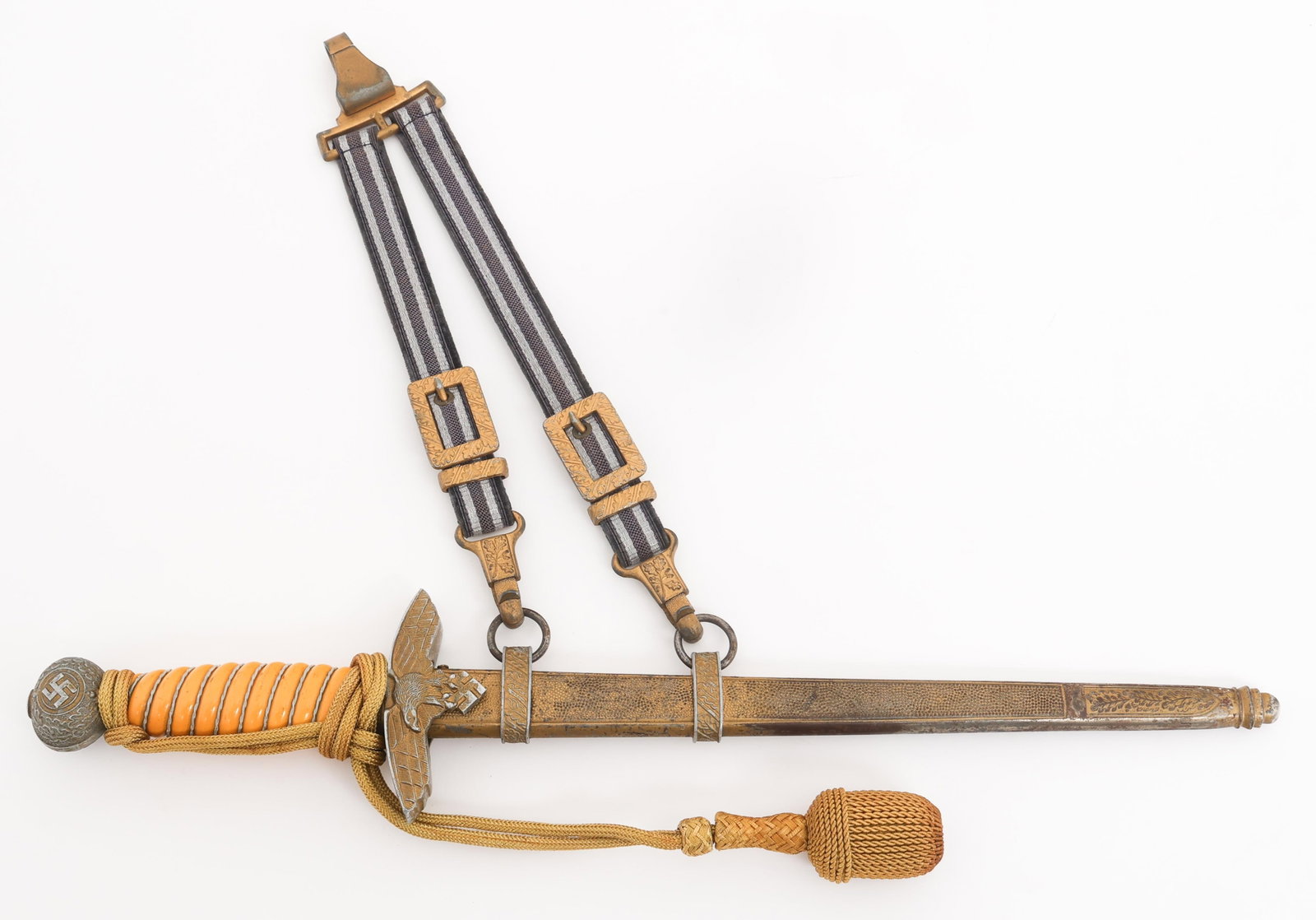 WWII GERMAN LUFTWAFFE GENERAL 2nd MODEL DAGGER - 3