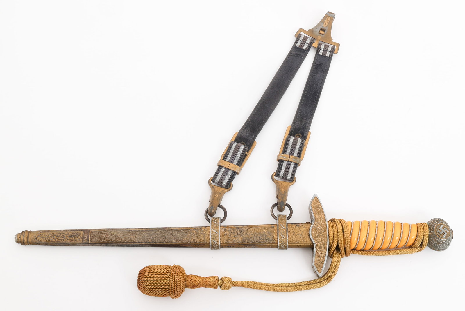 WWII GERMAN LUFTWAFFE GENERAL 2nd MODEL DAGGER - 4