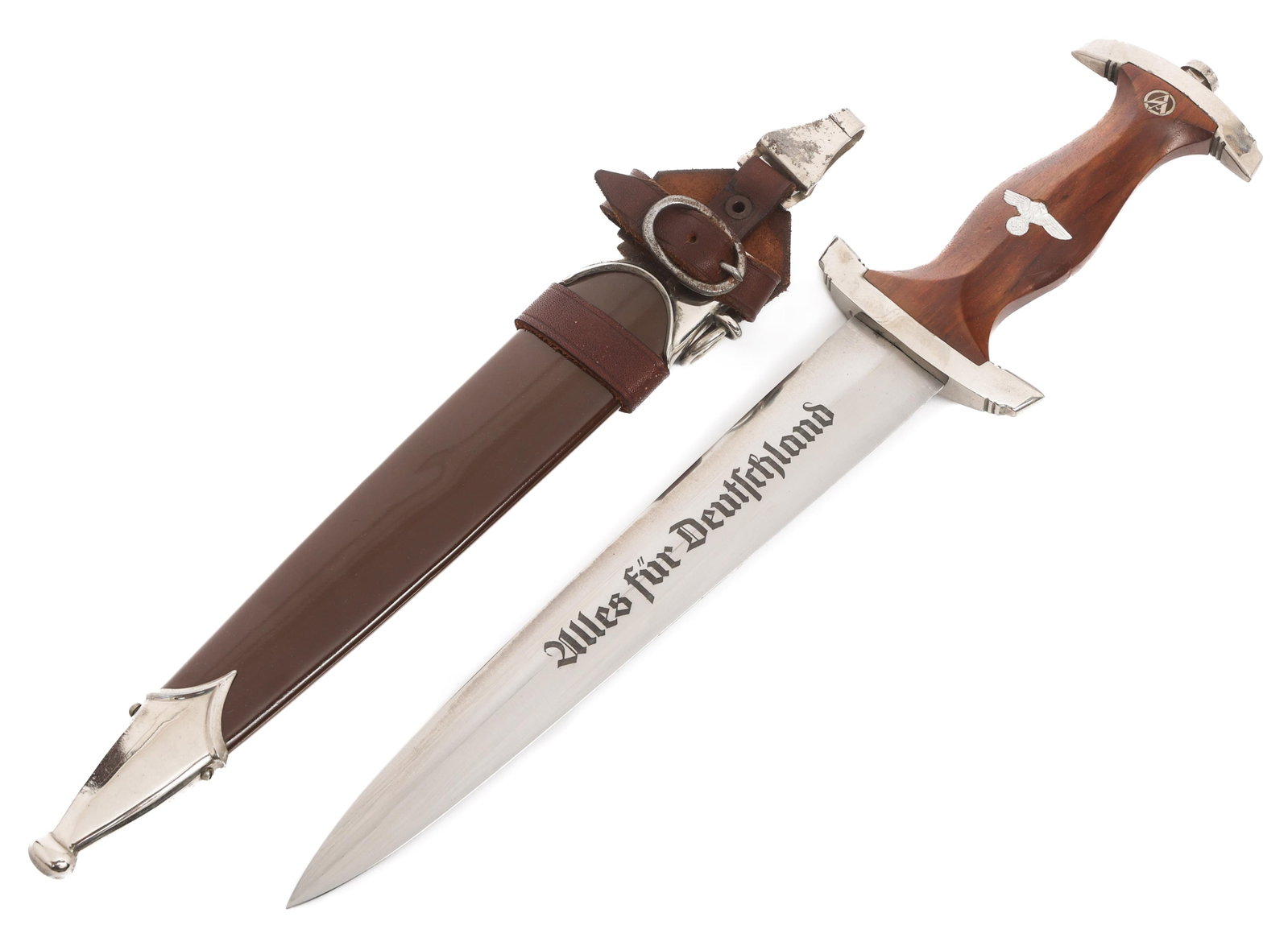 WWII GERMAN SA DRESS DAGGER by RZM M7/42 (1 of 19)