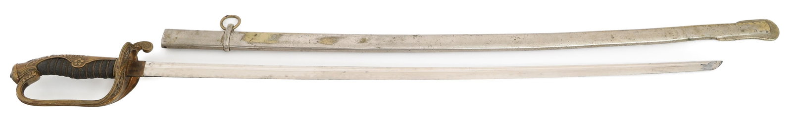 IMPERIAL JAPANESE POLICE TYPE 19 KYU-GUNTO SWORD (1 of 18)