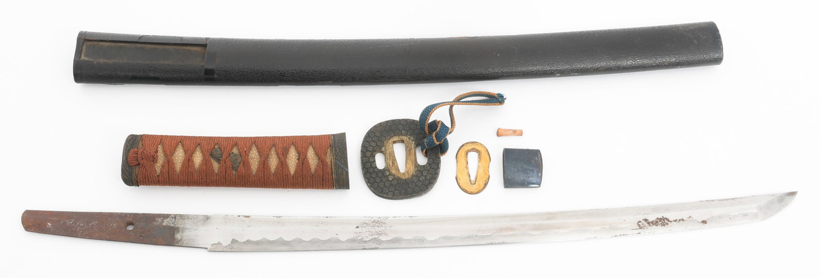 JAPANESE WAKIZASHI WITH SAYA (1 of 20)
