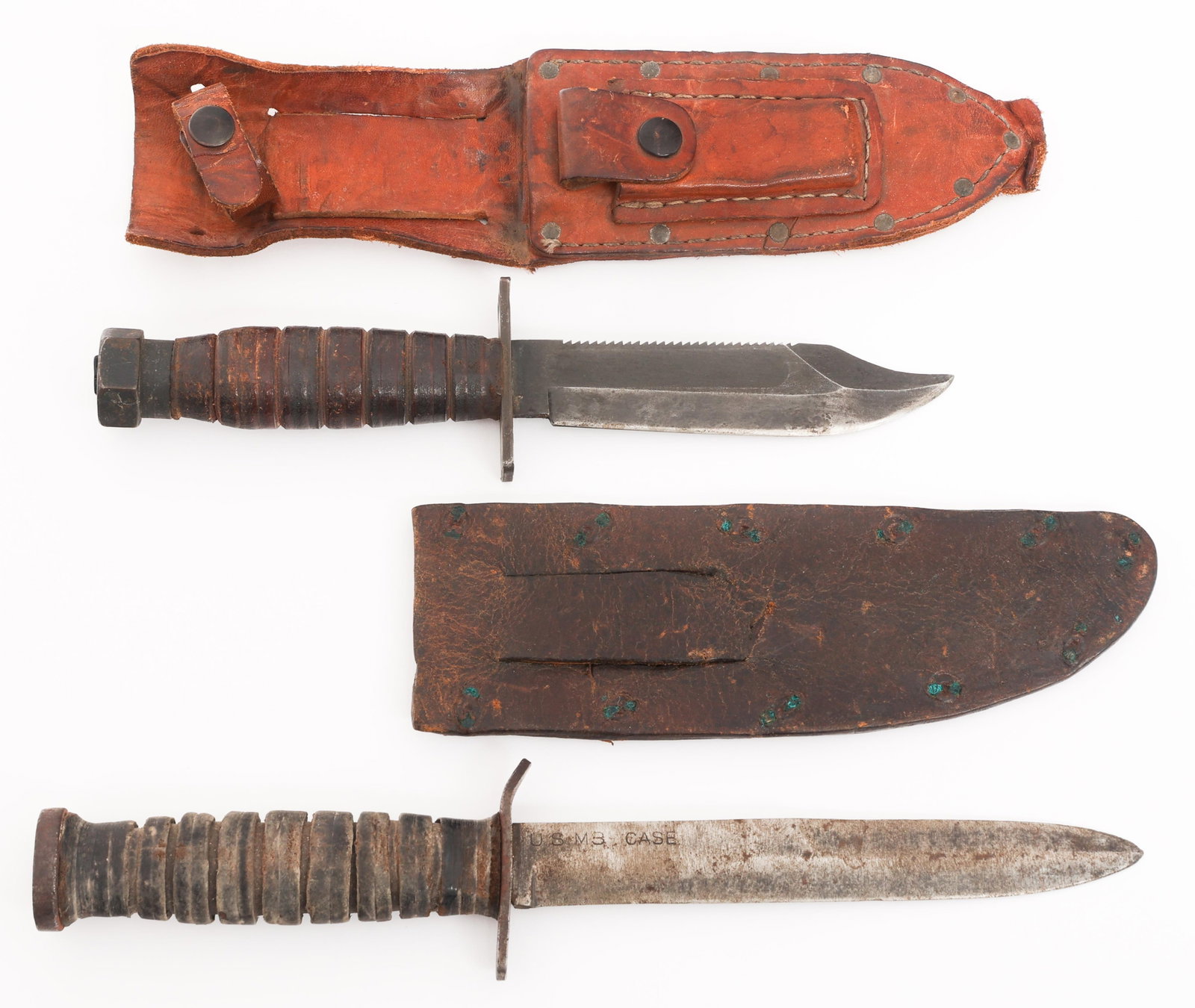 WWII - COLD WAR US M3 & JET PILOT SURVIVAL KNIVES (1 of 14)