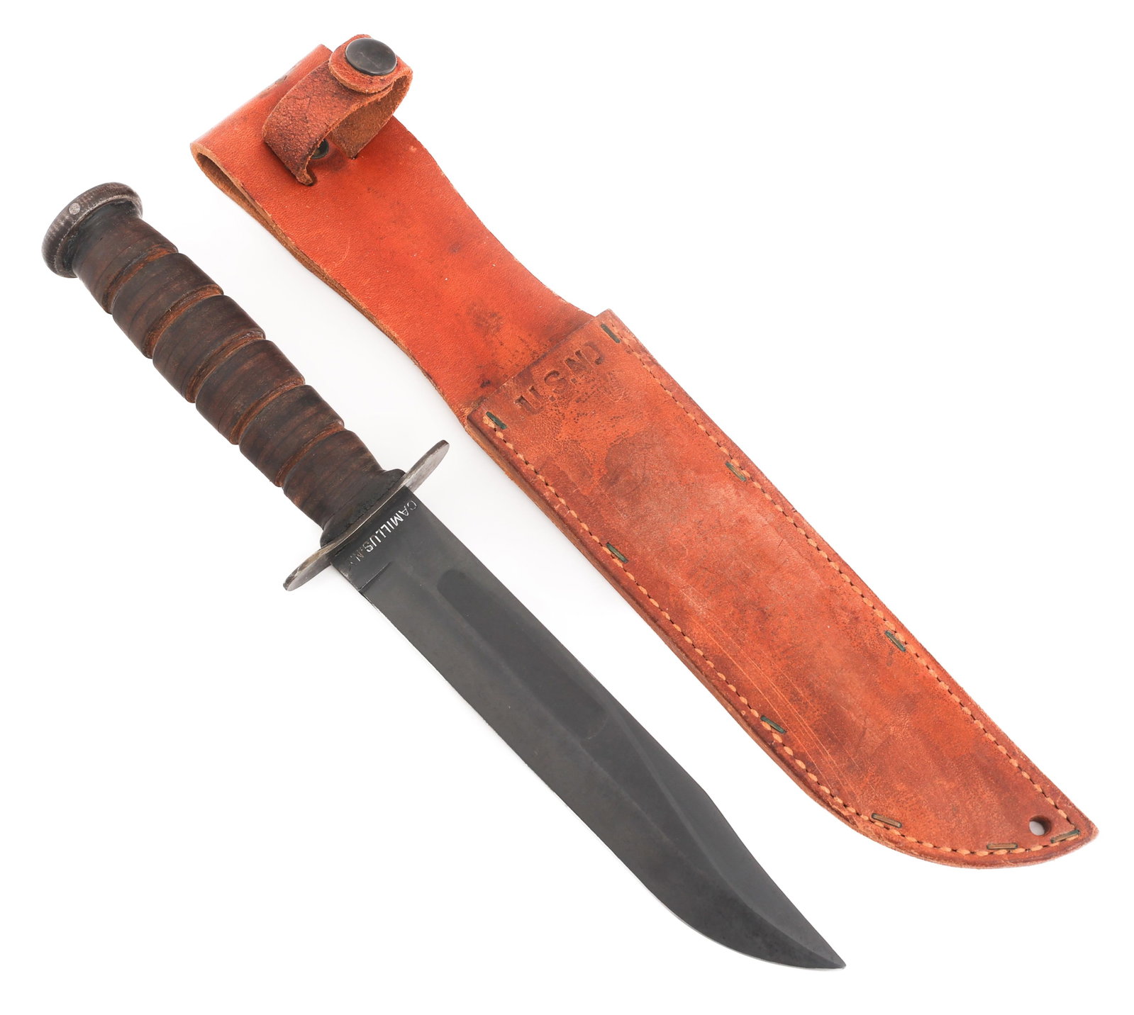 WWII US NAVY MkII FIGHTING KNIFE by CAMILLUS (1 of 17)