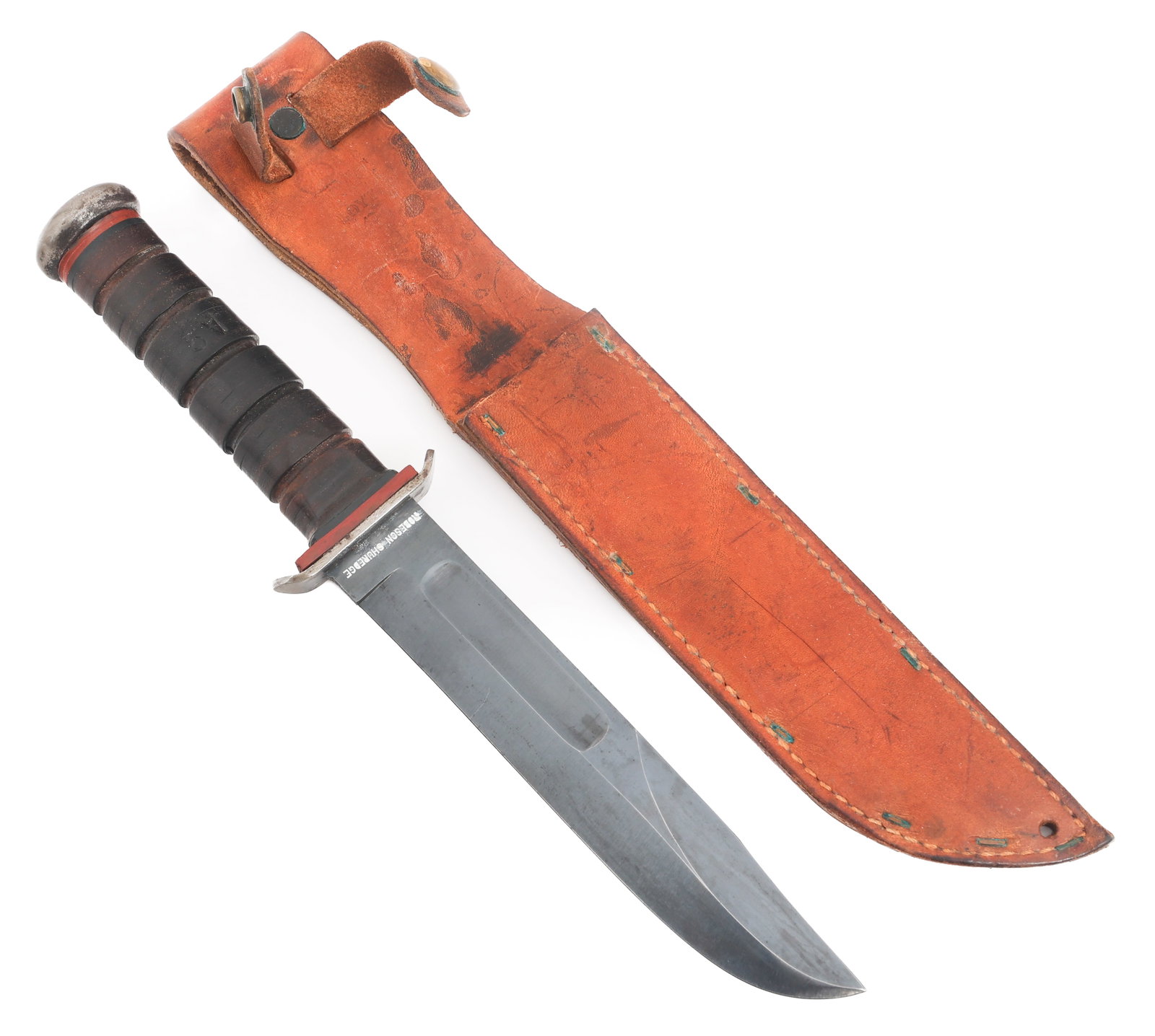 WWII USMC RED SPACER MkII FIGHTING KNIFE - ROBESON (1 of 19)