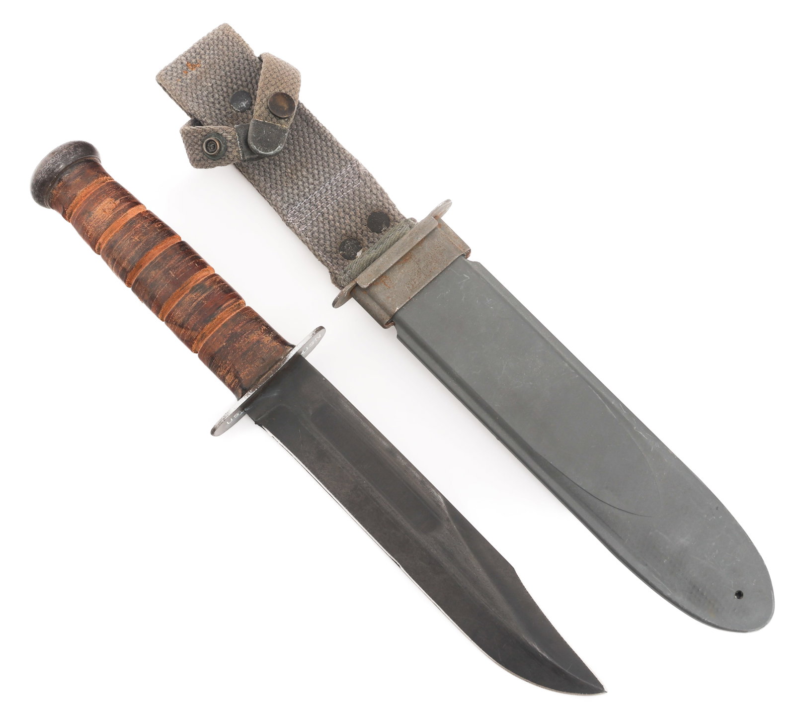 WWII US NAVY MkII FIGHTING KNIFE by KA-BAR (1 of 17)