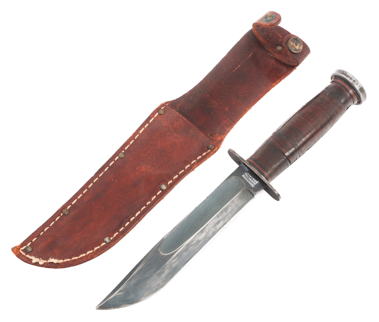 WWII - COLD WAR WESTERN 6" SHARK KNIFE (1 of 15)