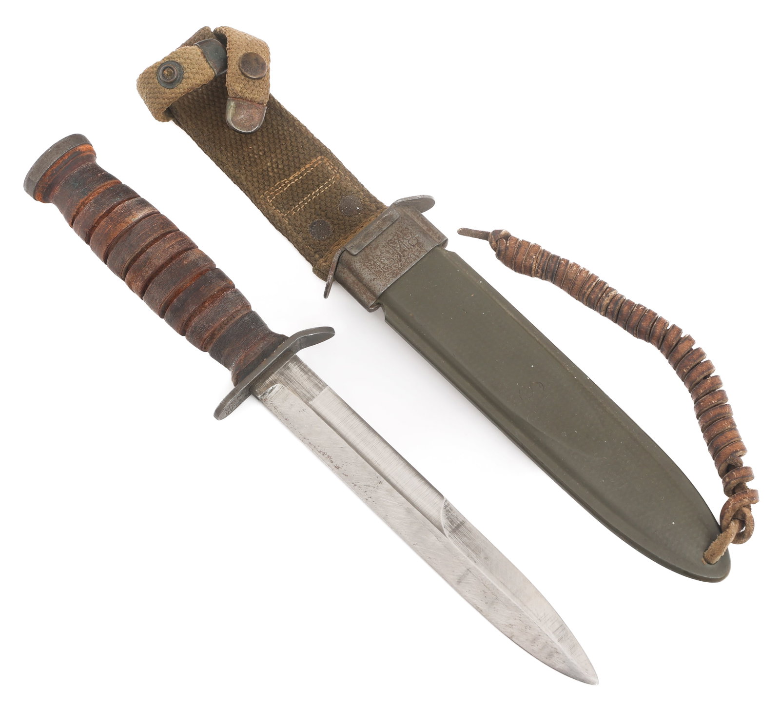 WWII US ARMY M3 FIGHTING KNIFE by IMPERIAL (1 of 18)