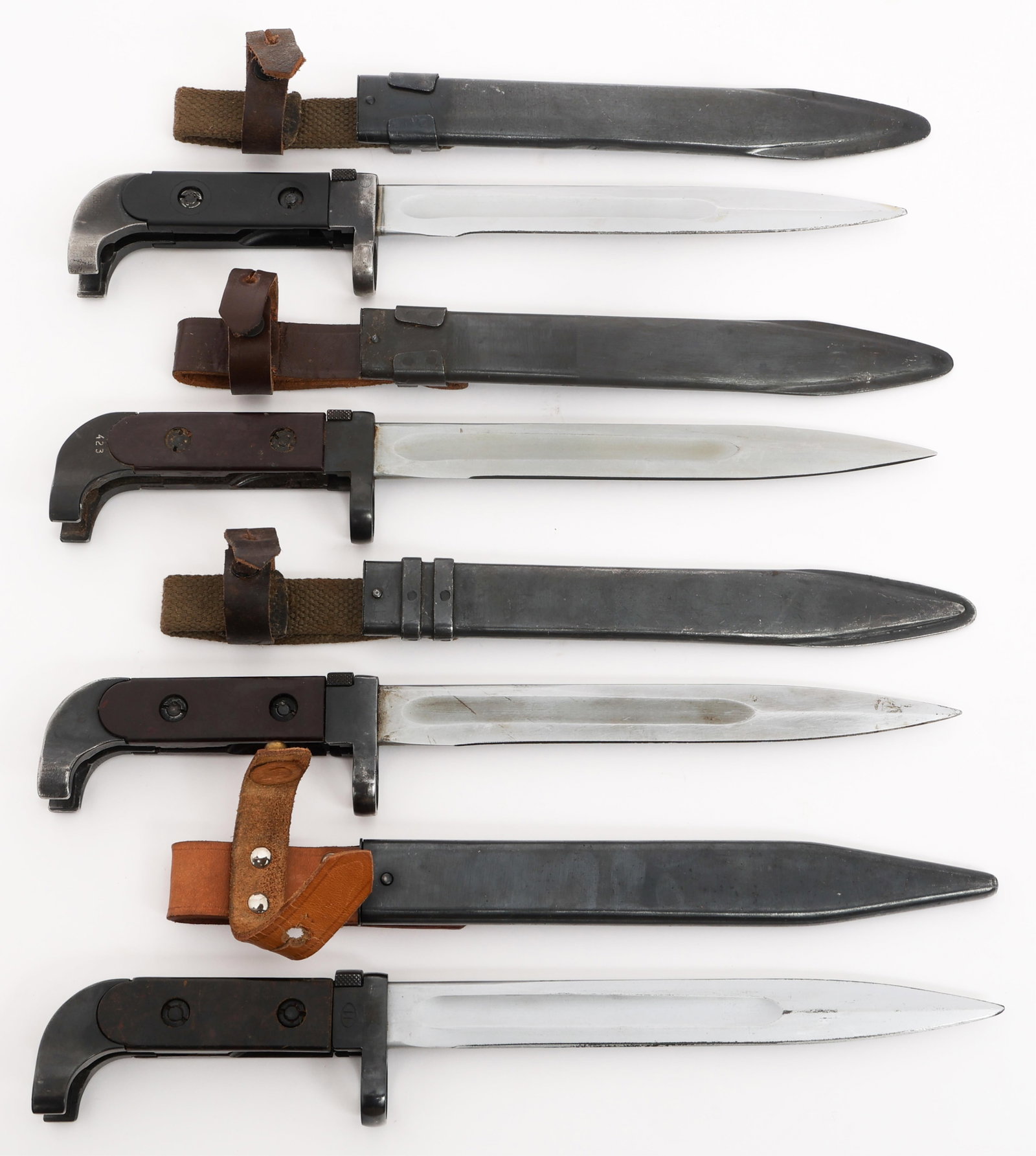 COLD WAR BULGARIAN AK-47 6H2 BAYONETS (1 of 14)