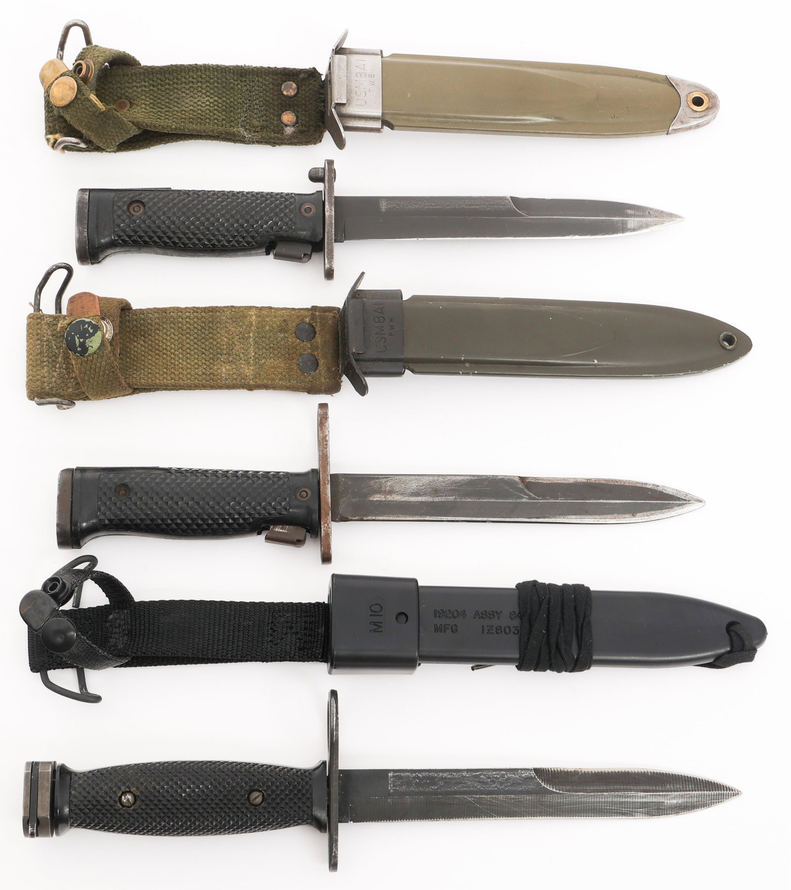 COLD WAR US M5A1, M6 & M7 BAYONETS (1 of 18)