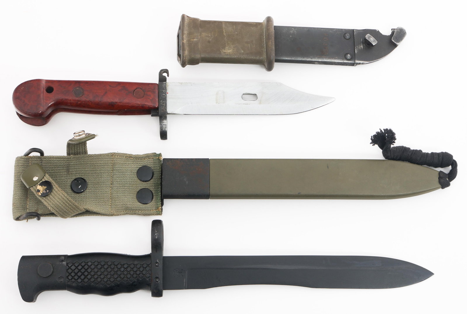 COLD WAR SPANISH M1964 & AKM TYPE 1 BAYONETS (1 of 16)