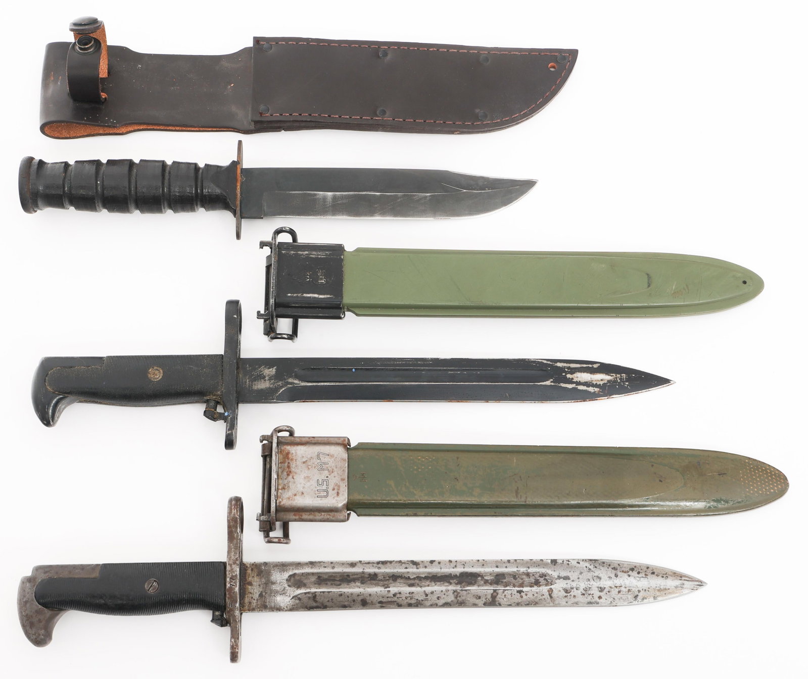 M1 BAYONET & MKII FIGHTING KNIFE (1 of 16)