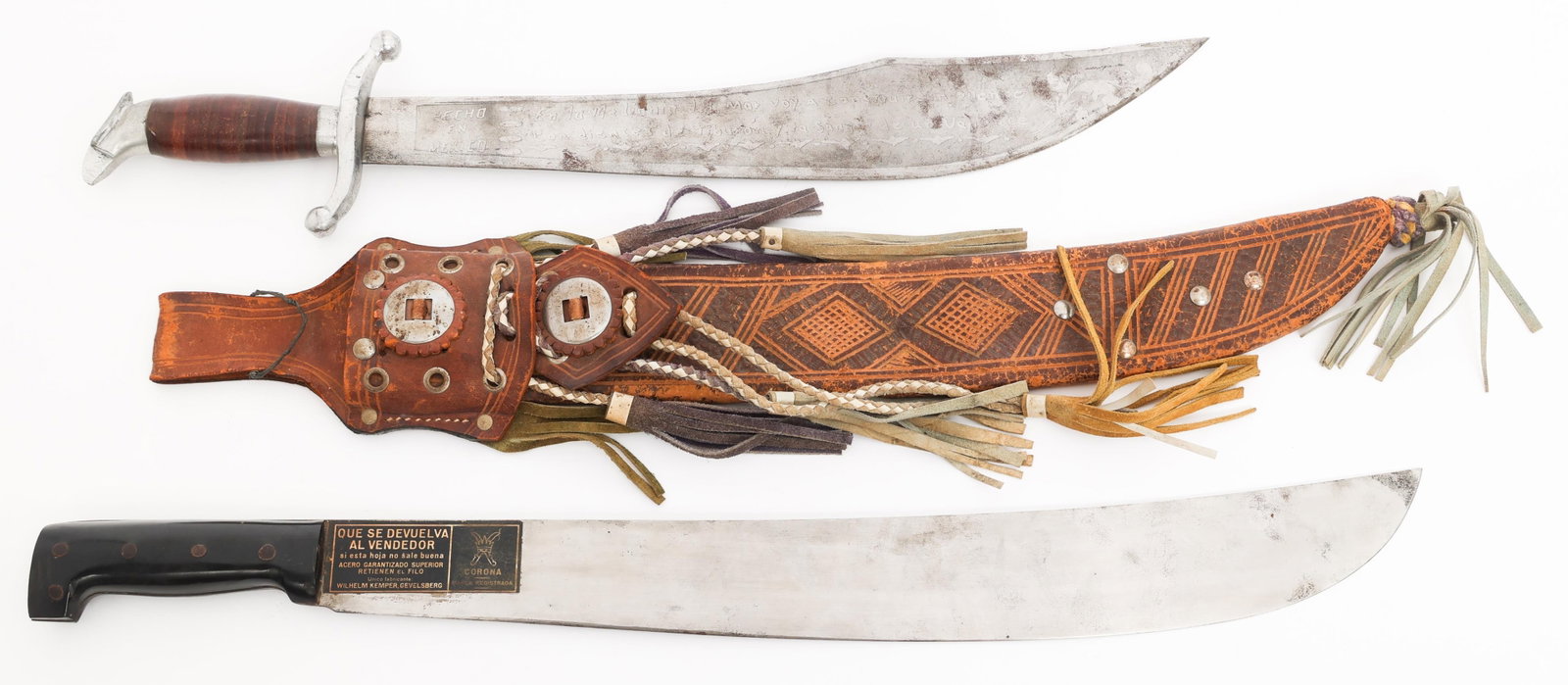 MEXICAN EAGLE HEAD & CORONA 152 MACHETES (1 of 17)
