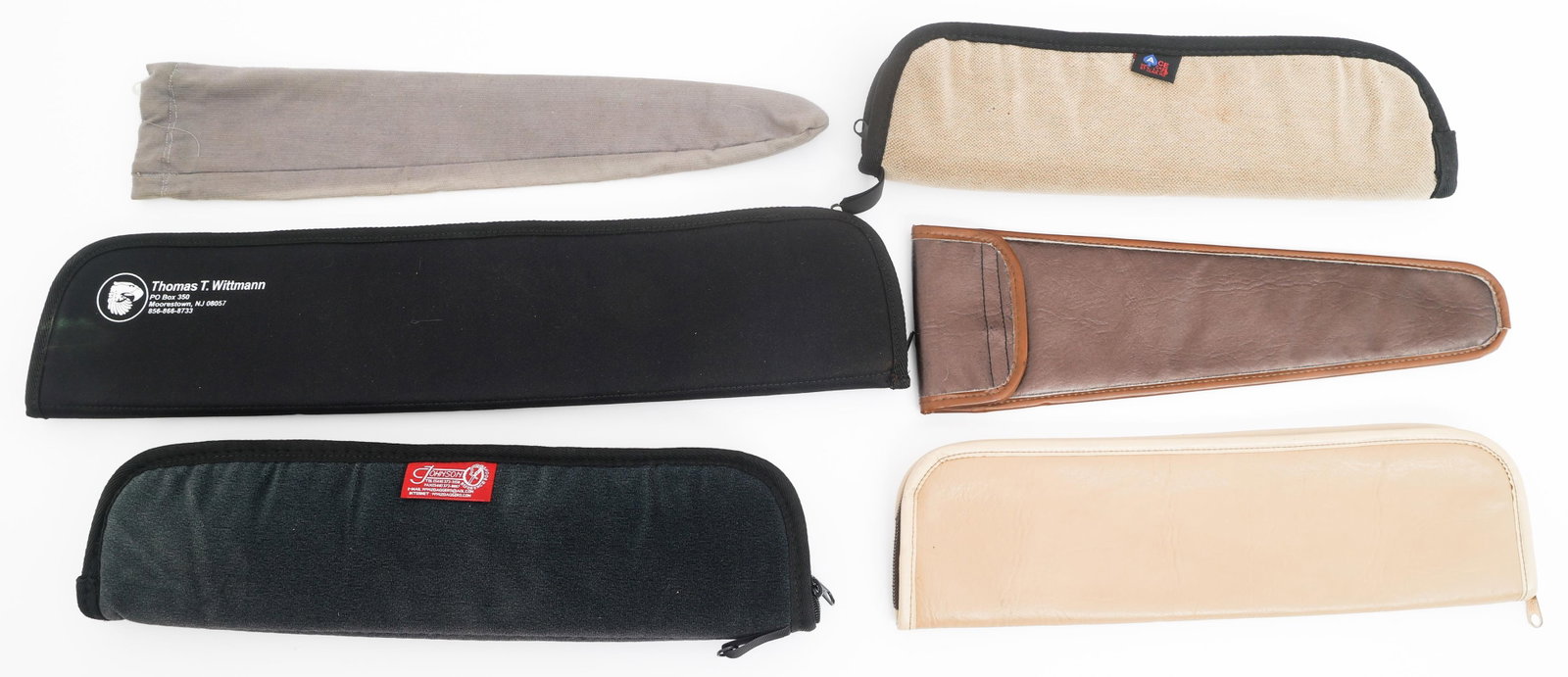 EDGED WEAPON CLOTH, NYLON & LEATHER CASES (1 of 9)
