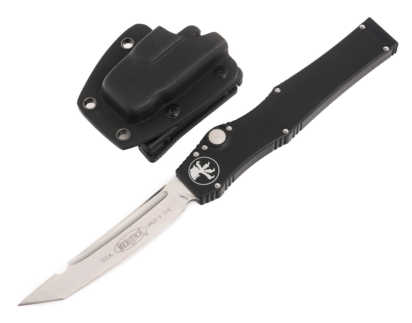 MICROTECH 150-10 HALO V OTF AUTO STONEWASH KNIFE (1 of 18)