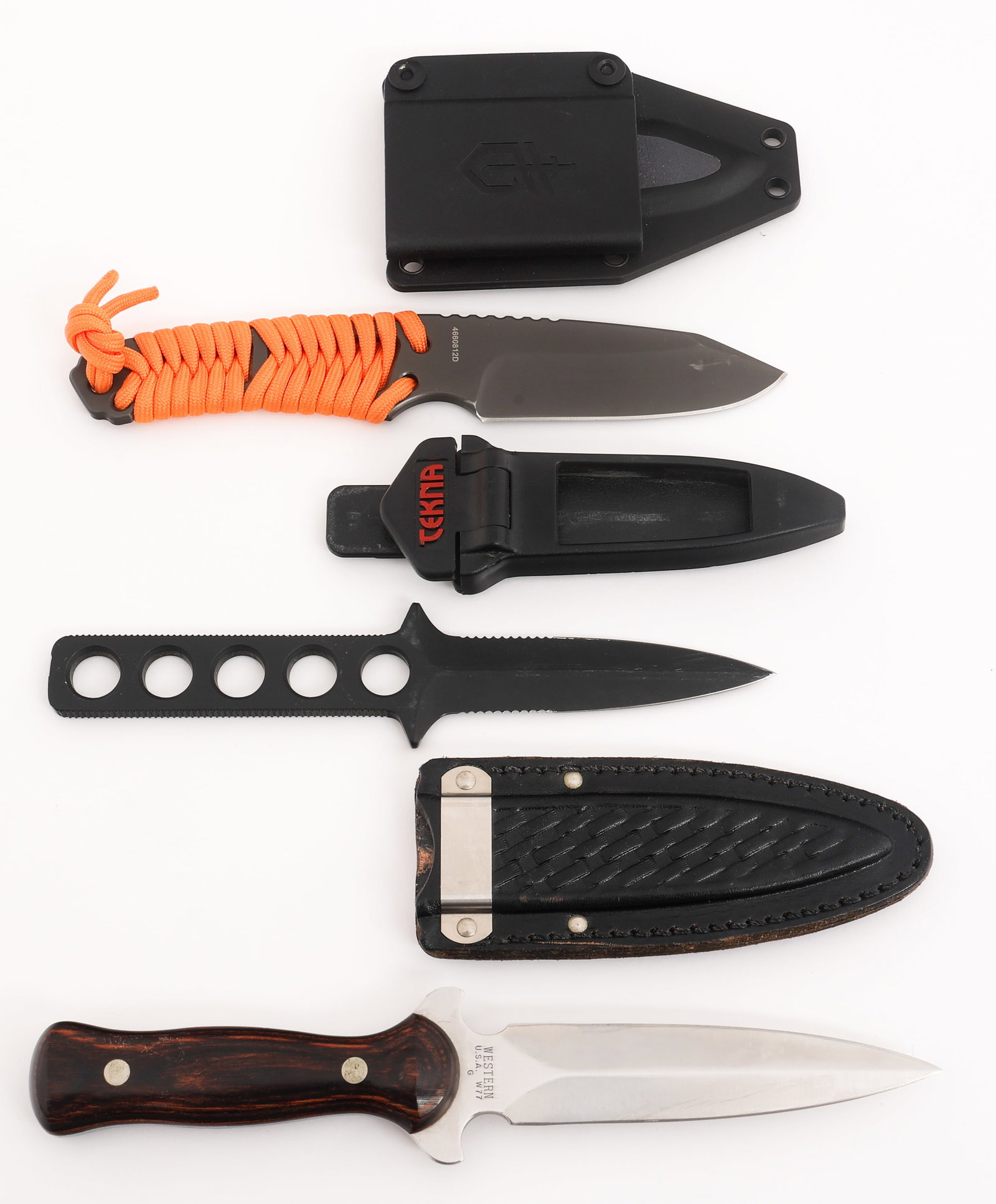 DIVE KNIFE, BOOT DAGGER & BEAR GRYLLS KNIFE (1 of 15)