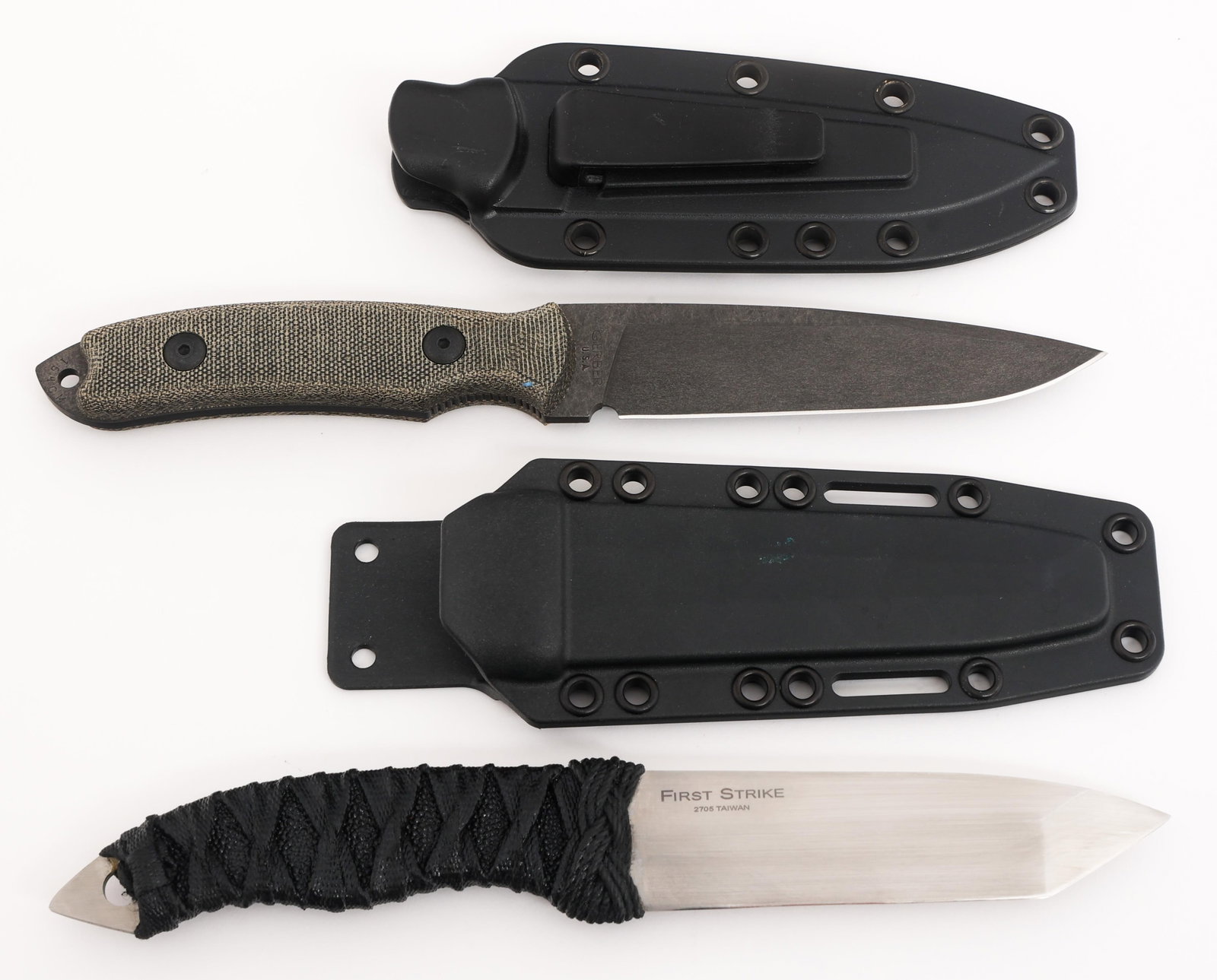 GERBER YARI & CRKT 1st STRIKE KNIVES WITH SHEATHS (1 of 16)