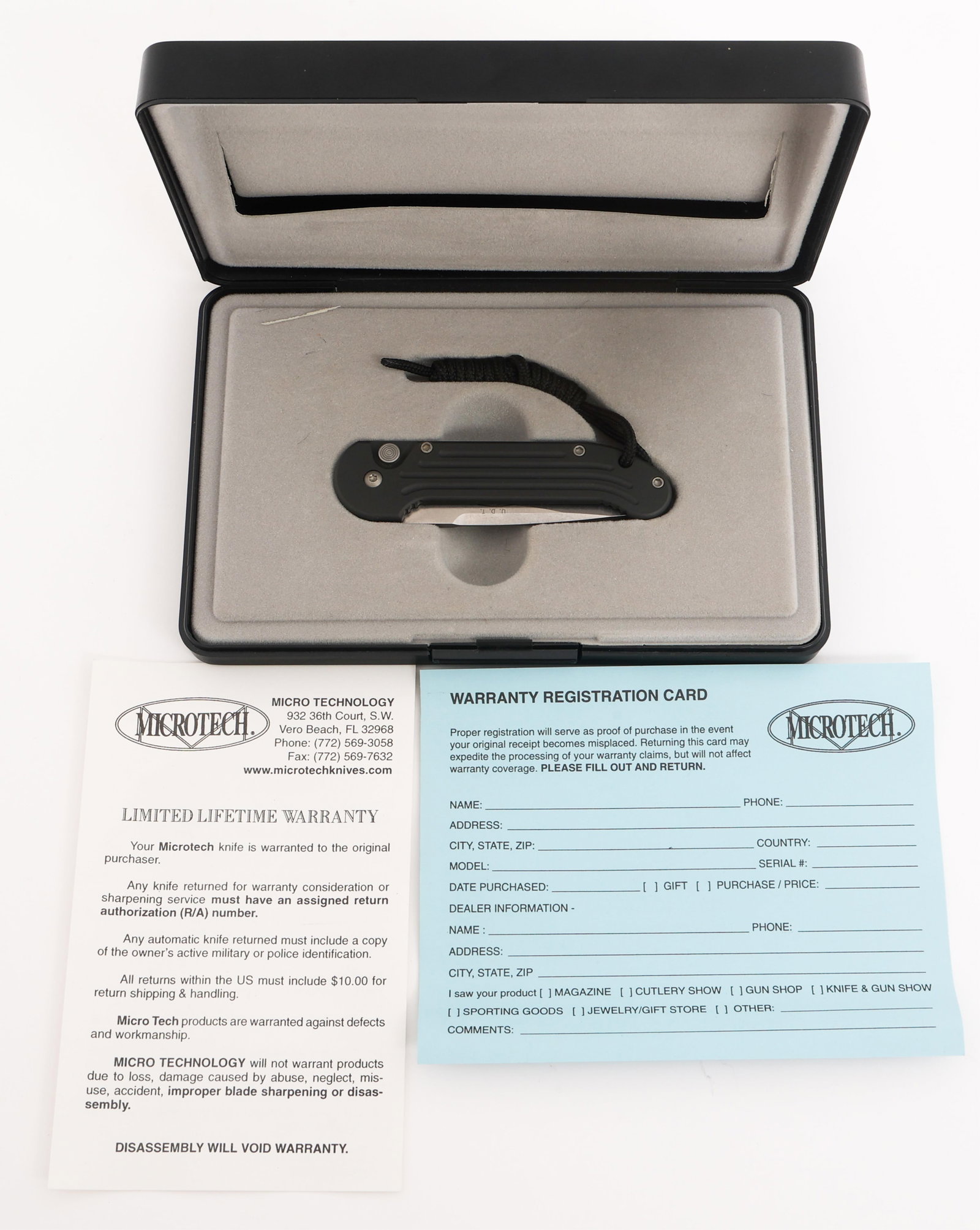 MICROTECH MINI UDT SWITCHBLADE KNIFE - 15