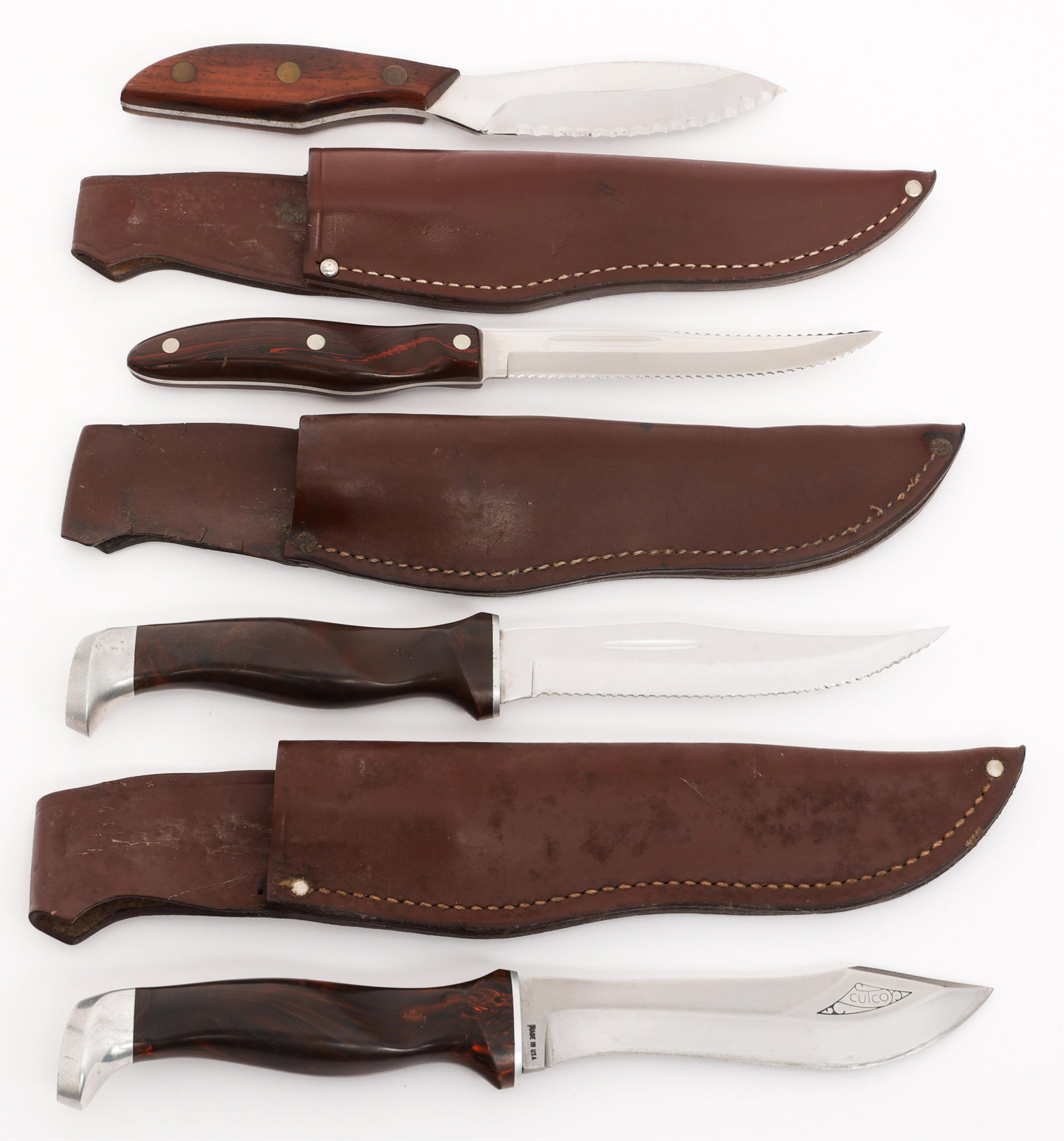CUTCO & RIPPLE-EDGE SKINNING KNIVES (1 of 19)
