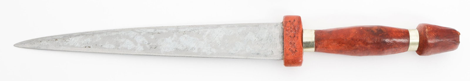 19th C. DAGGER WITH SCABBARD - 10