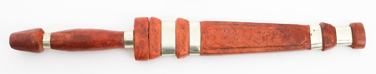 19th C. DAGGER WITH SCABBARD - 3
