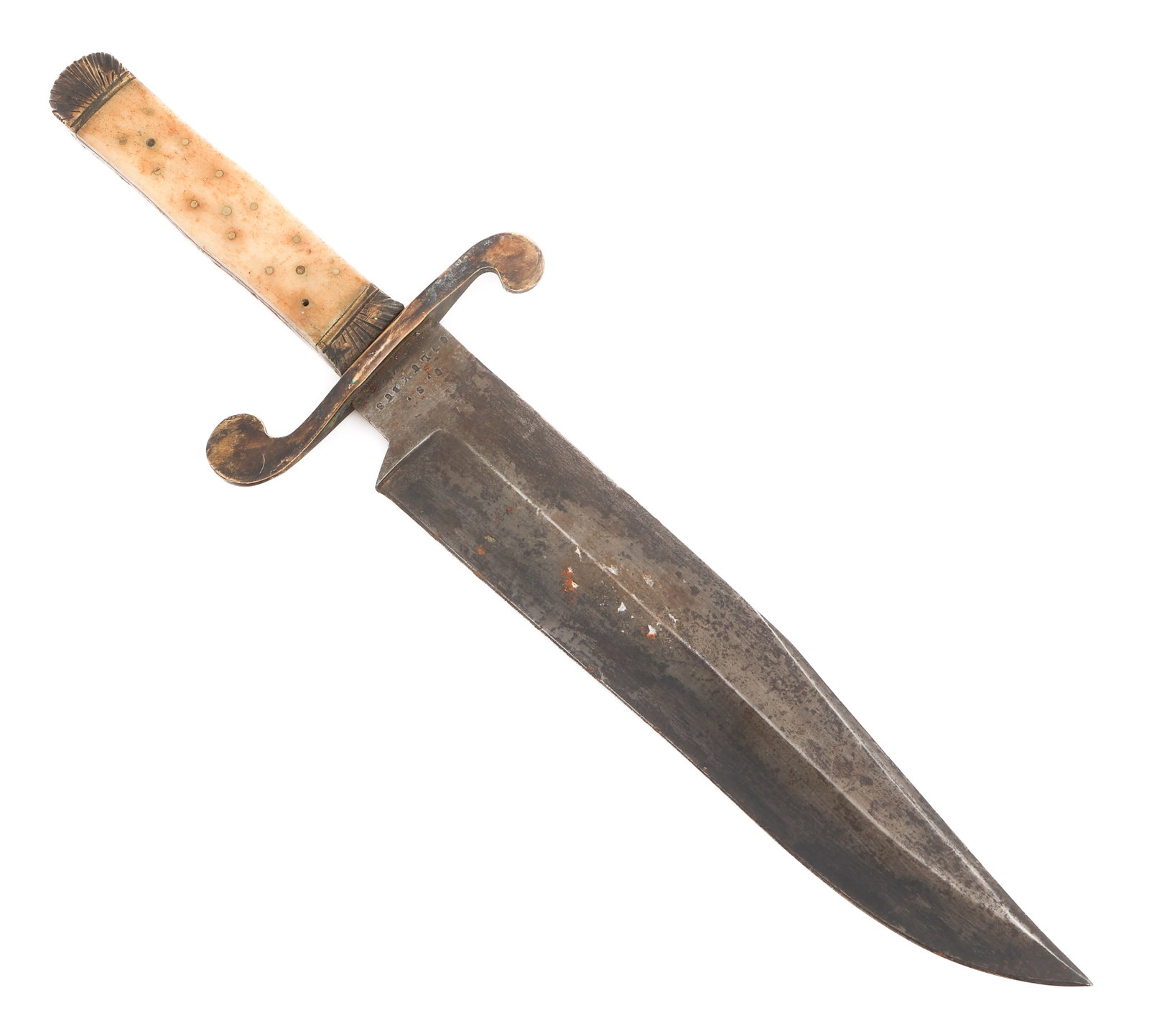 REENACTOR CIVIL WAR CONFEDERATE BOWIE KNIFE (1 of 10)