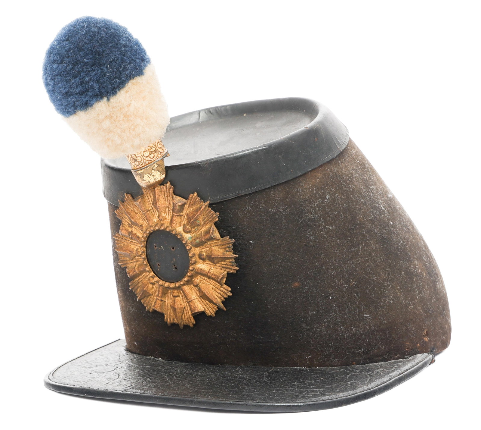 US M1872 NATIONAL GUARD SHAKO WITH POMPOM