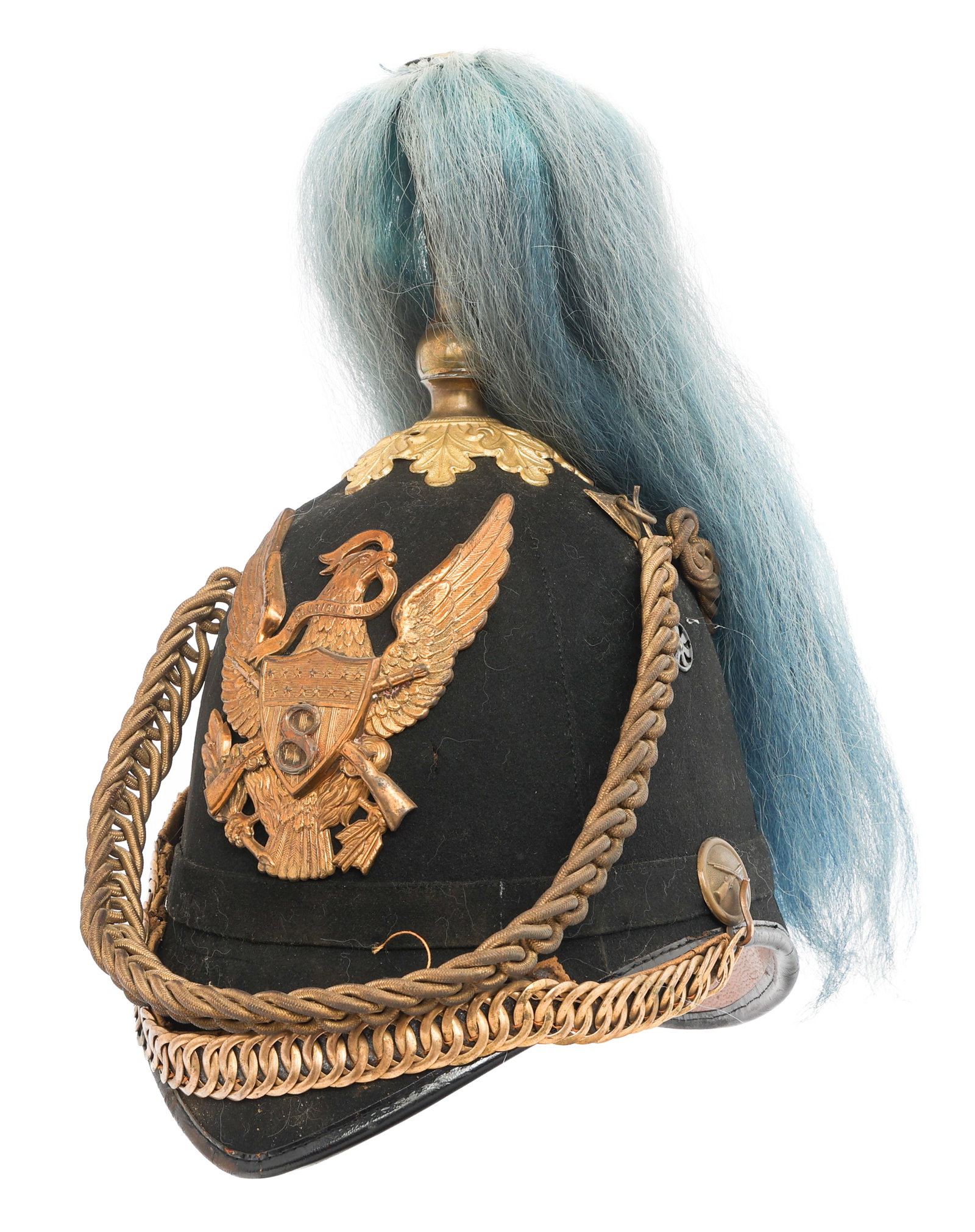 INDIAN WARS US 8th INFANTRY M1872 DRESS HELMET (1 of 12)