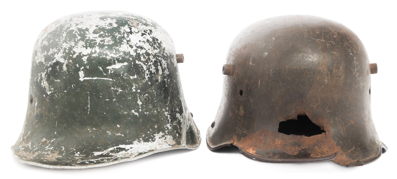 WWI IMPERIAL GERMAN M16 COMBAT HELMETS