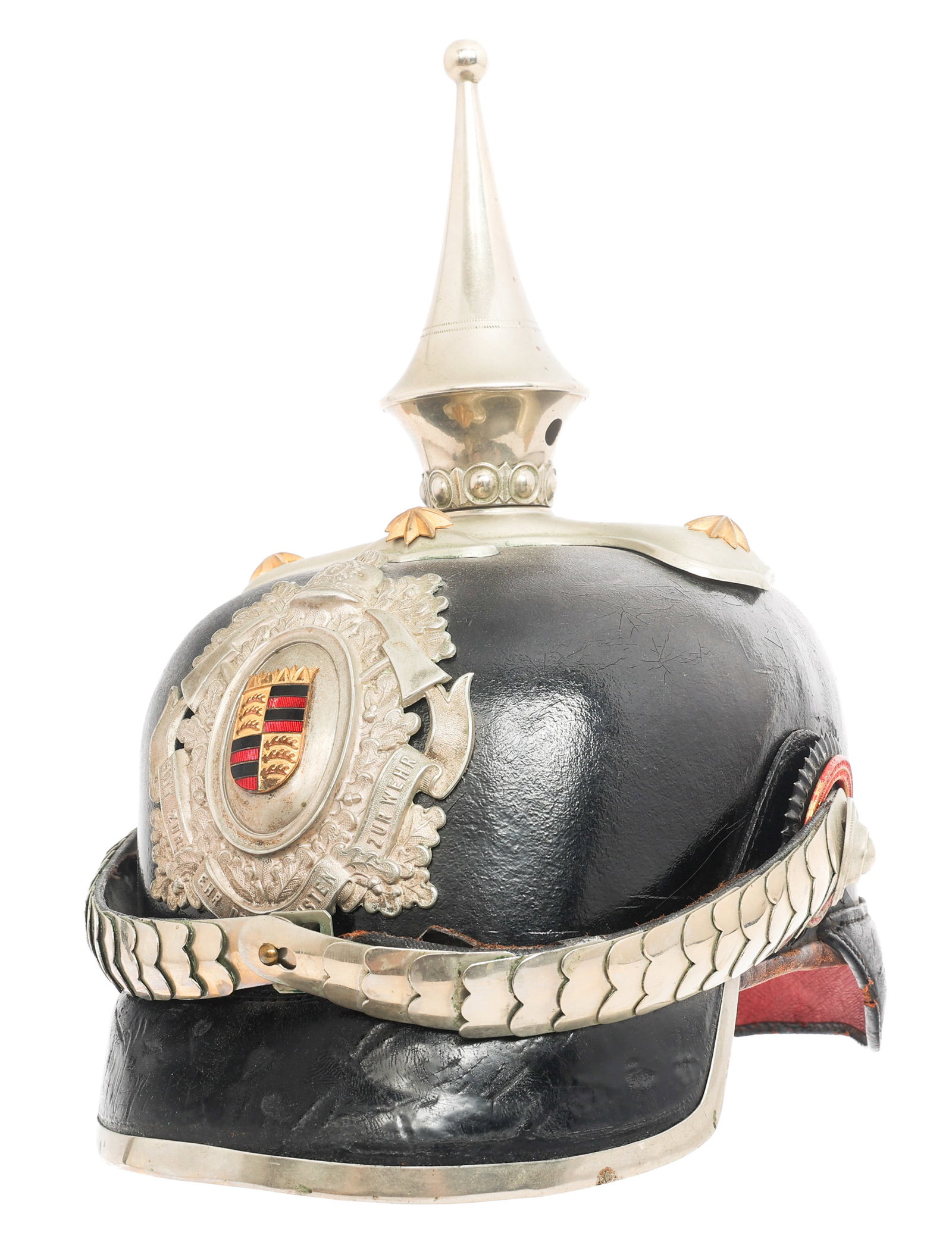 WWI GERMAN WURTTEMBERG FIRE CHIEF PICKELHAUBE