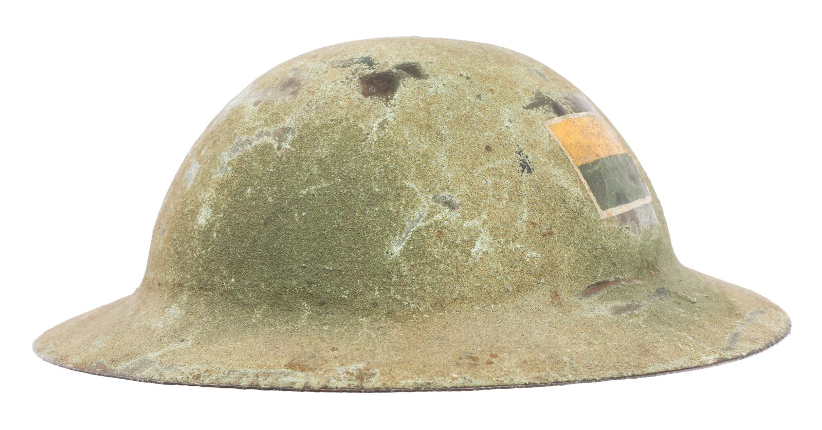 WWII SOUTH AFRICAN 3rd INFANTRY MkI COMBAT HELMET