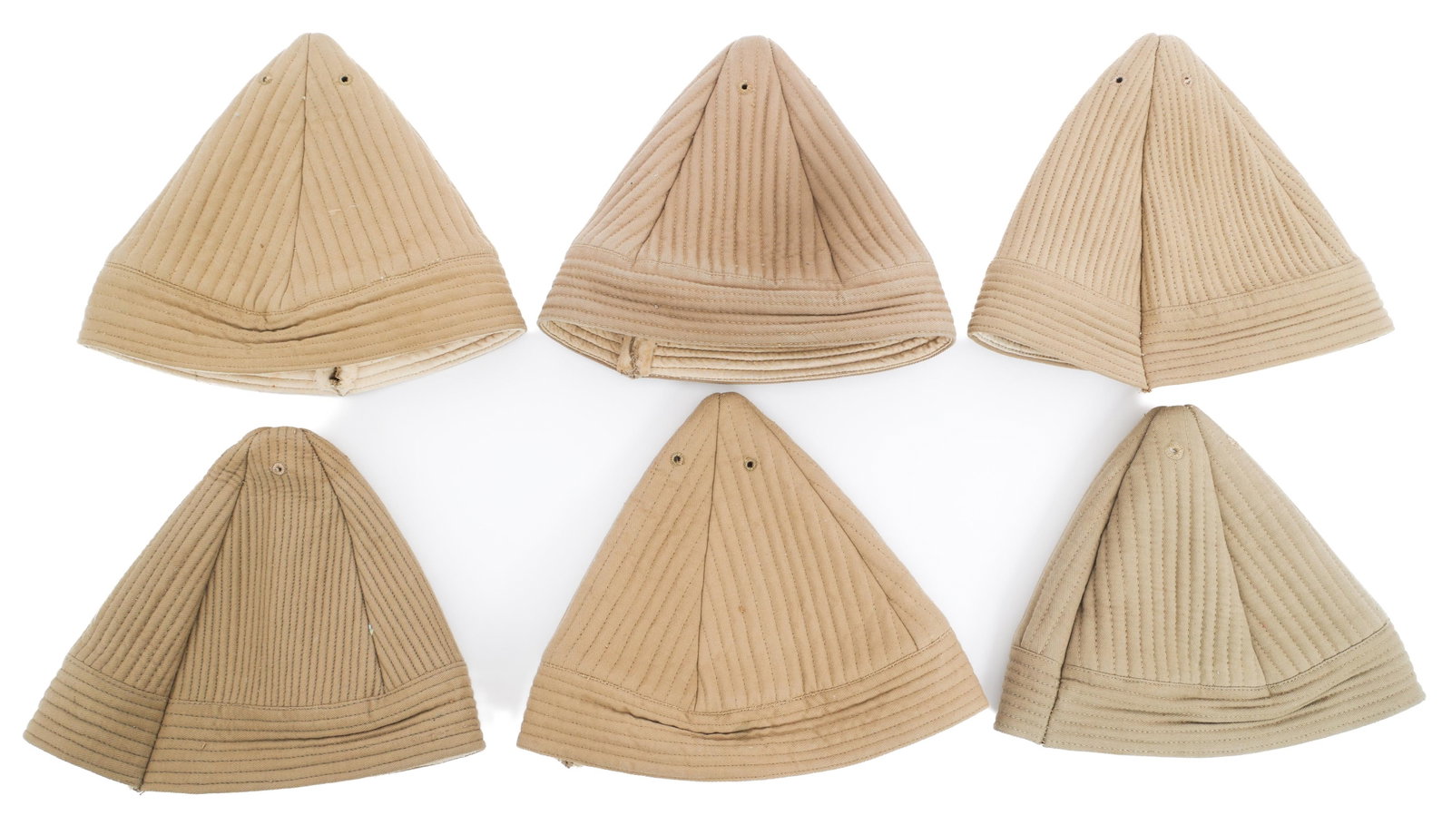 WWII BRITISH INDIAN ARMY KHULLA TURBAN CONES (1 of 16)